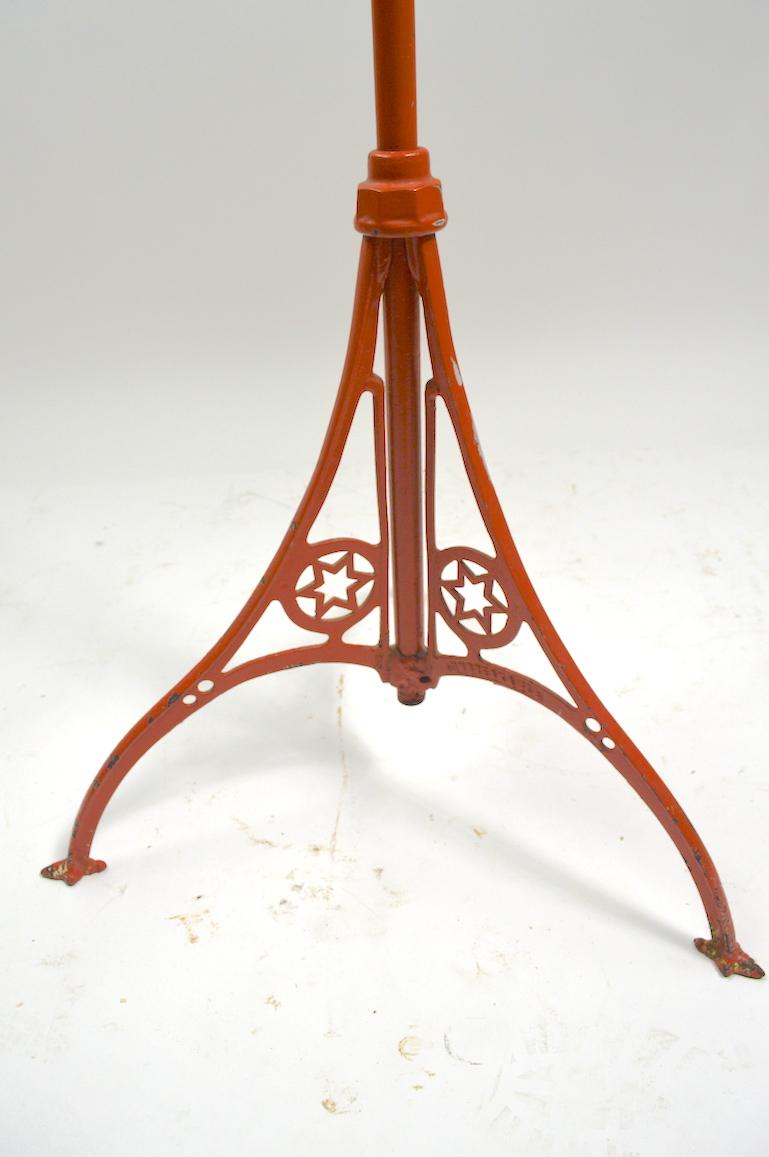 Industrial Victorian Cast Iron Coat Tree Stand In Good Condition In New York, NY