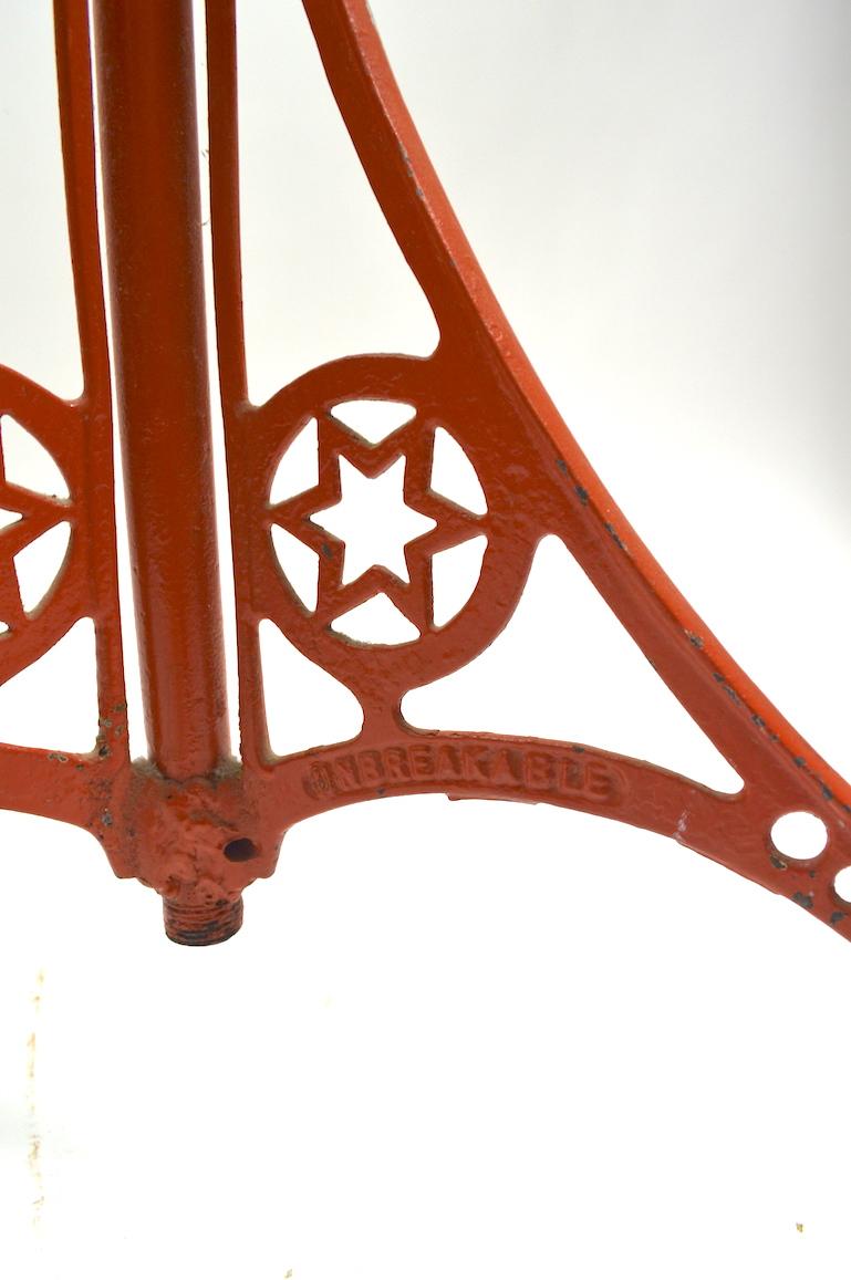 20th Century Industrial Victorian Cast Iron Coat Tree Stand