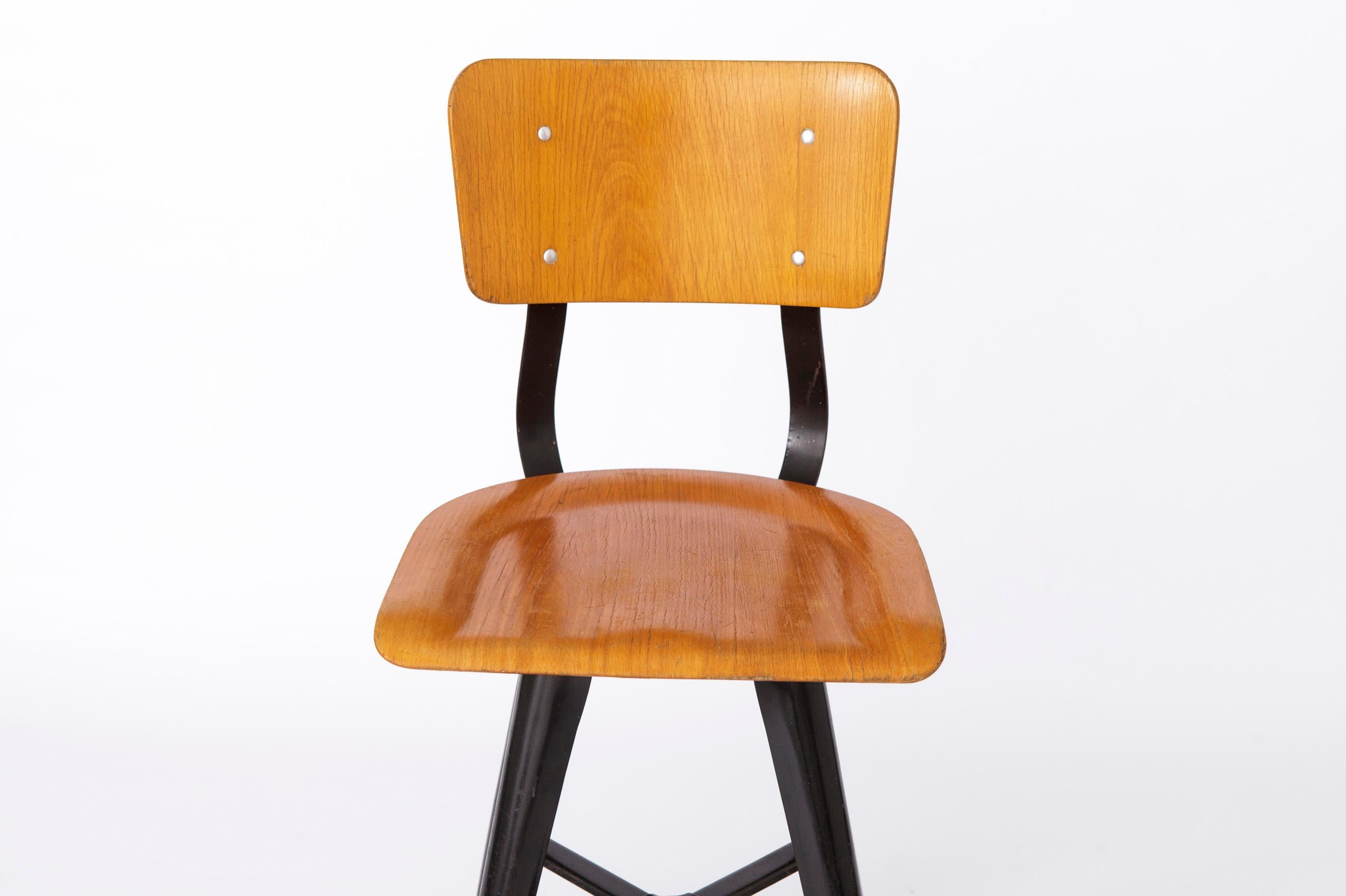 Industrial Vintage Bar Stool 1970s - Germany For Sale 2