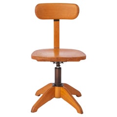Silla Industrial Vintage Años 50 - Diseño Alemán