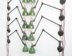 Industrial Wall Lamps by Mek Elek, circa 1930s