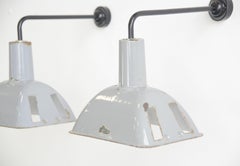 Industrial Wall Lights by Benjamin, circa 1950s