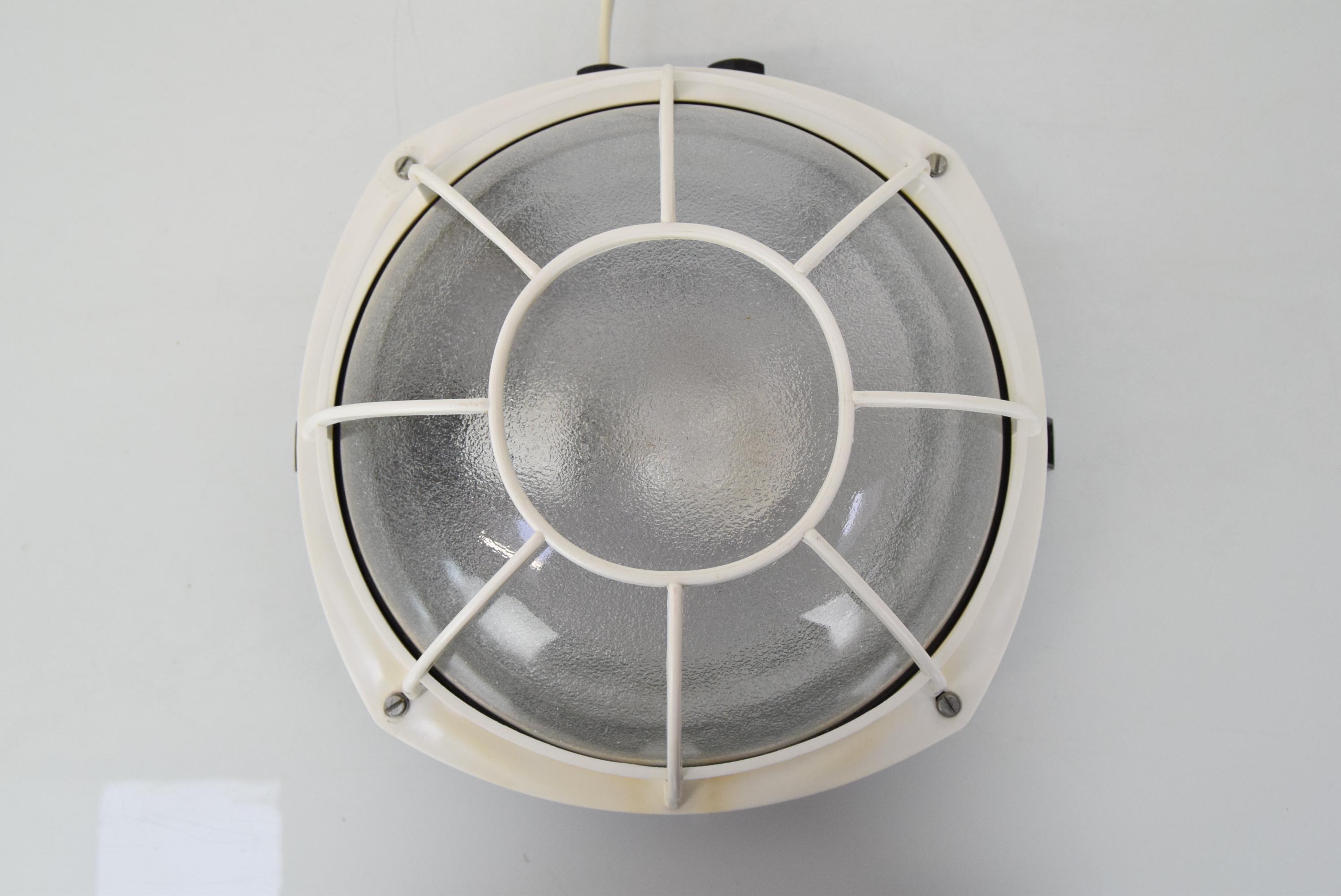 Industrial Wall or Ceiling Light, 1960's For Sale 4