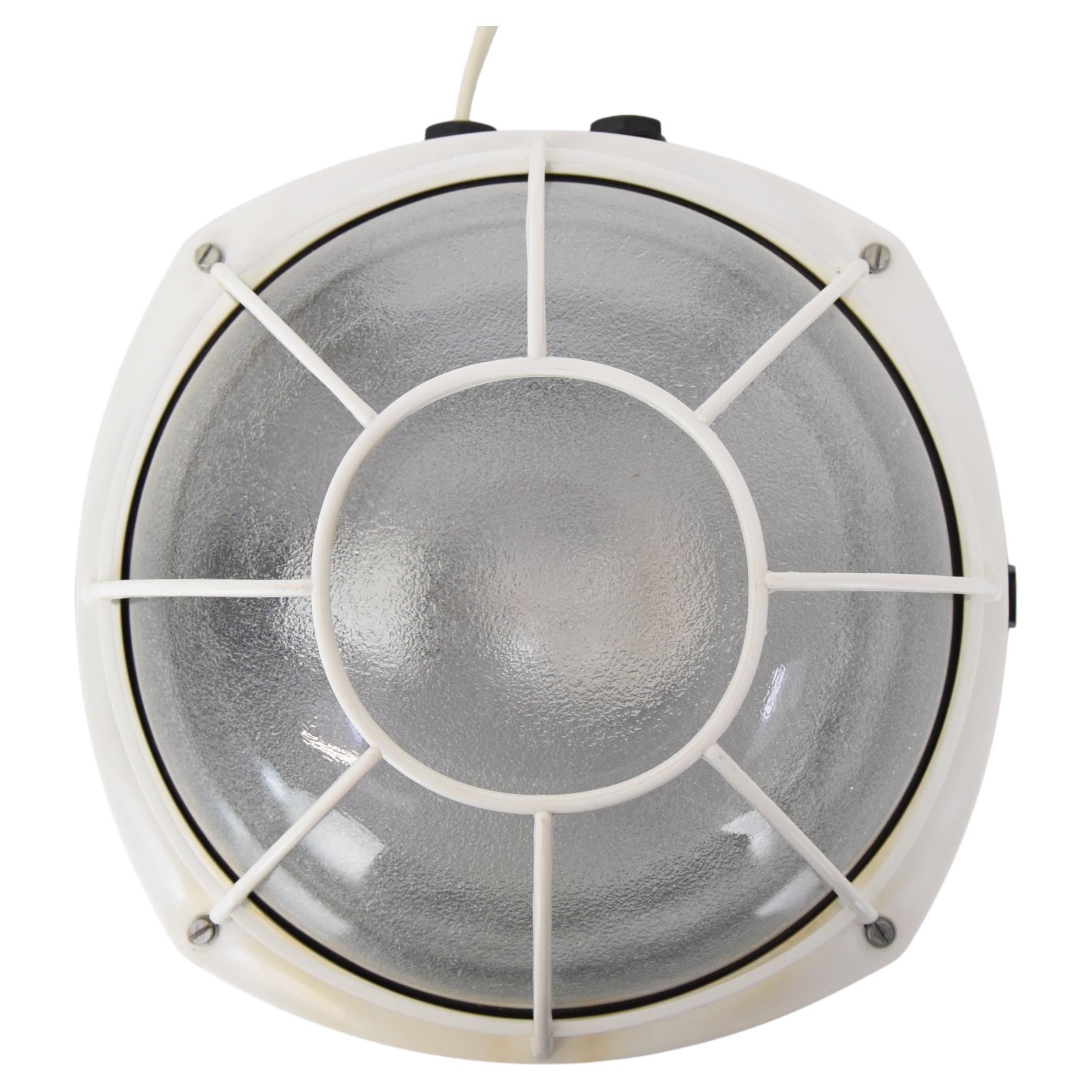 Industrial Wall or Ceiling Light, 1960's For Sale