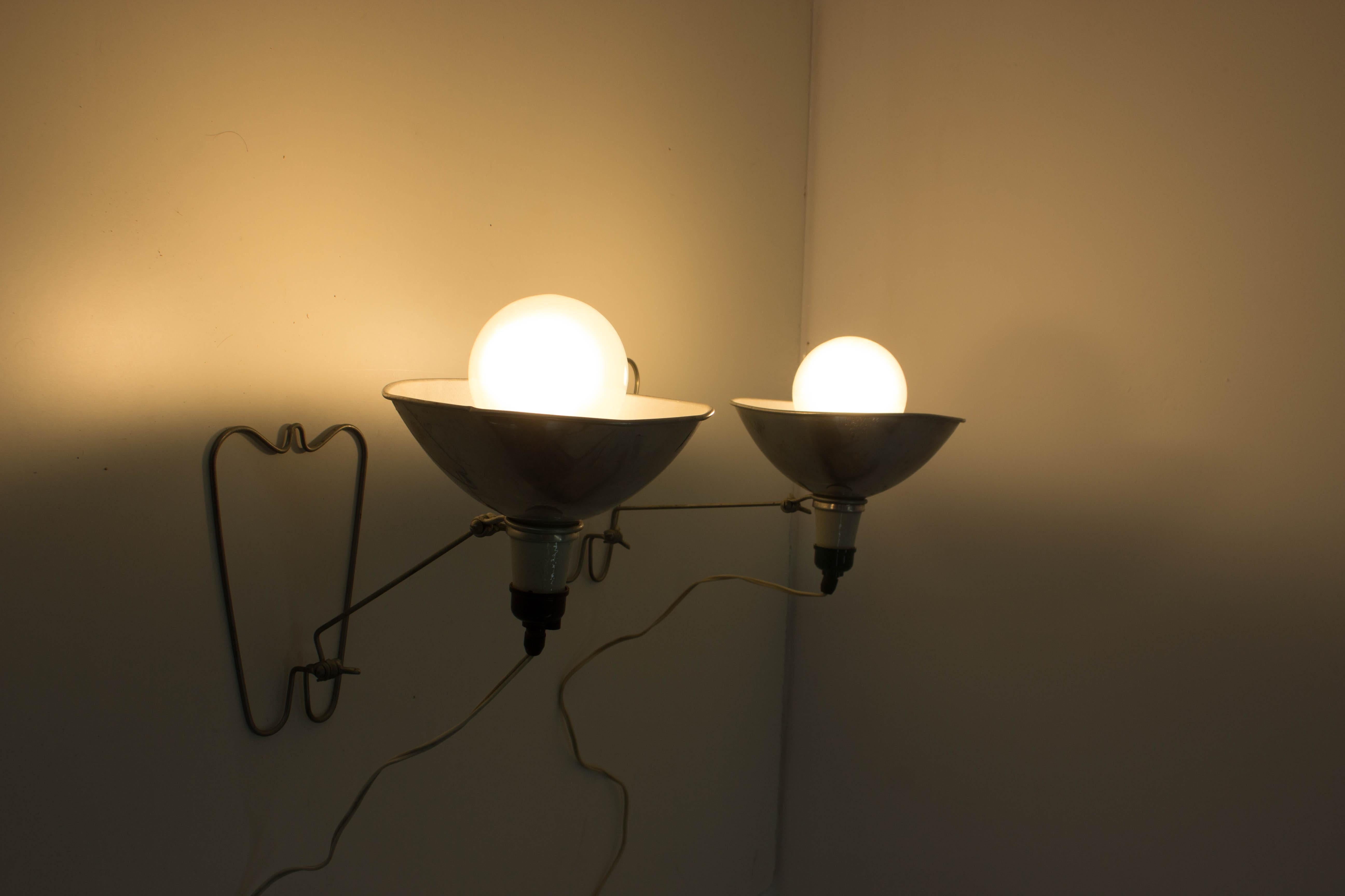 Industrial Wall or Table Lamps, Set of Two, Max 500W For Sale 2