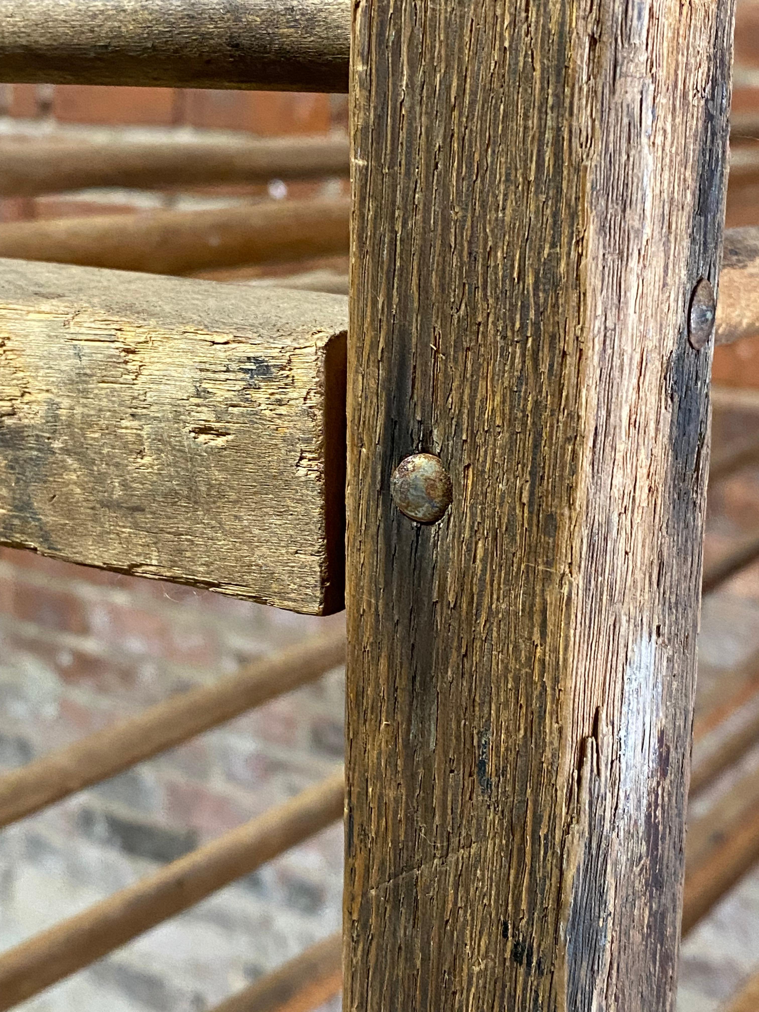 Industrial Wood Shelving Rolling Rack 1