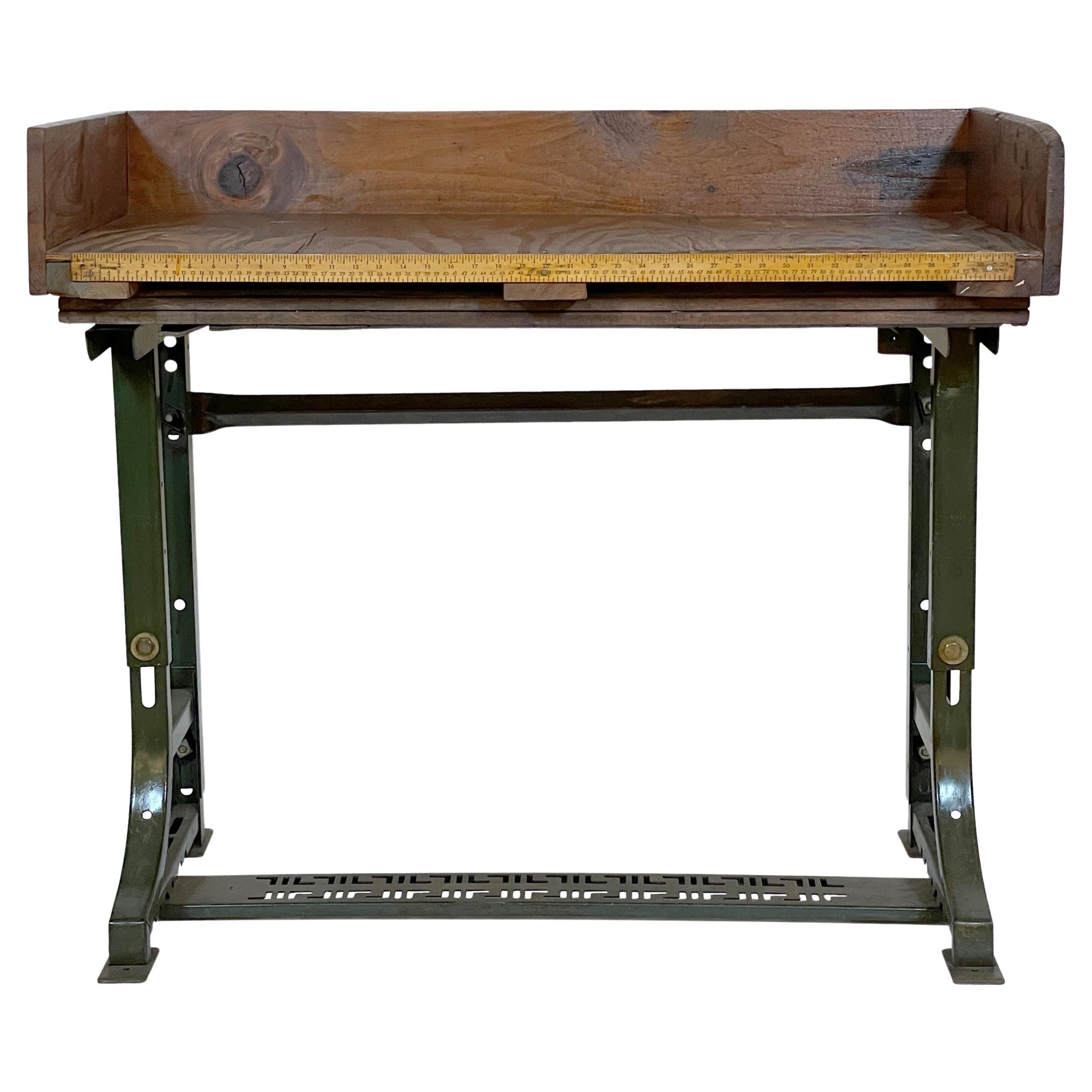 Industrial Jeweler's Bench Work Table at 1stDibs