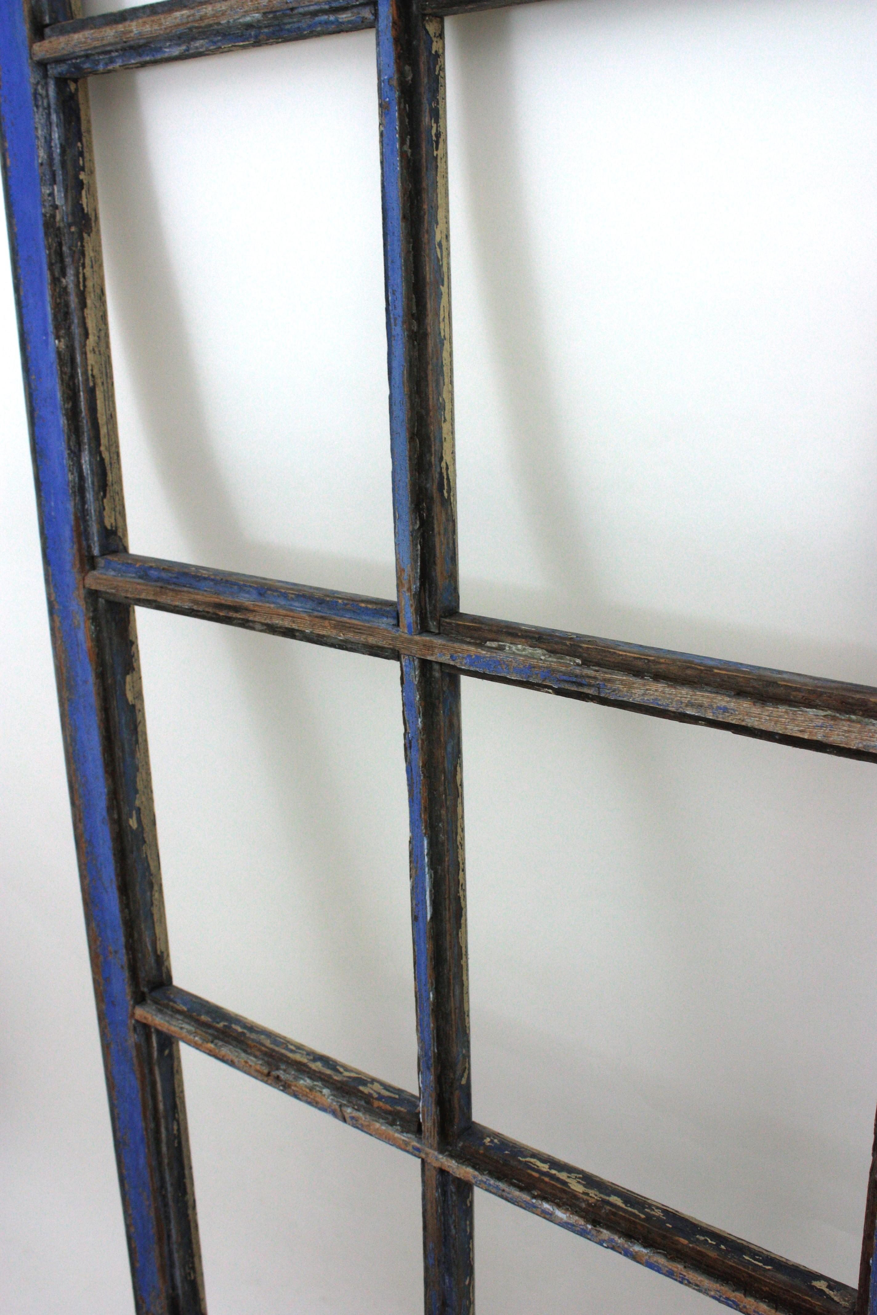 Industrielles Fenster oder Tür aus Holzplatten  im Angebot 4