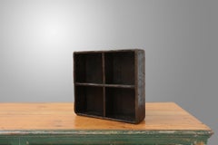 Industrial Wooden Sorting Tray, Belgium 1920s