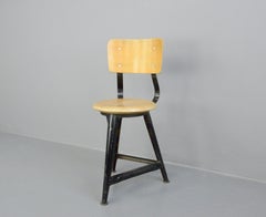 Industrial Work Stools by Ama, circa 1930s