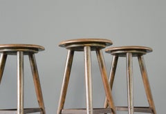 Industrielle Arbeitshocker von Ama Circa 1930s