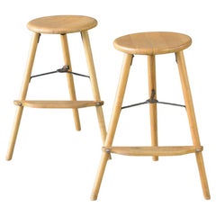 Industrial Work Stools By Ama Circa 1930s