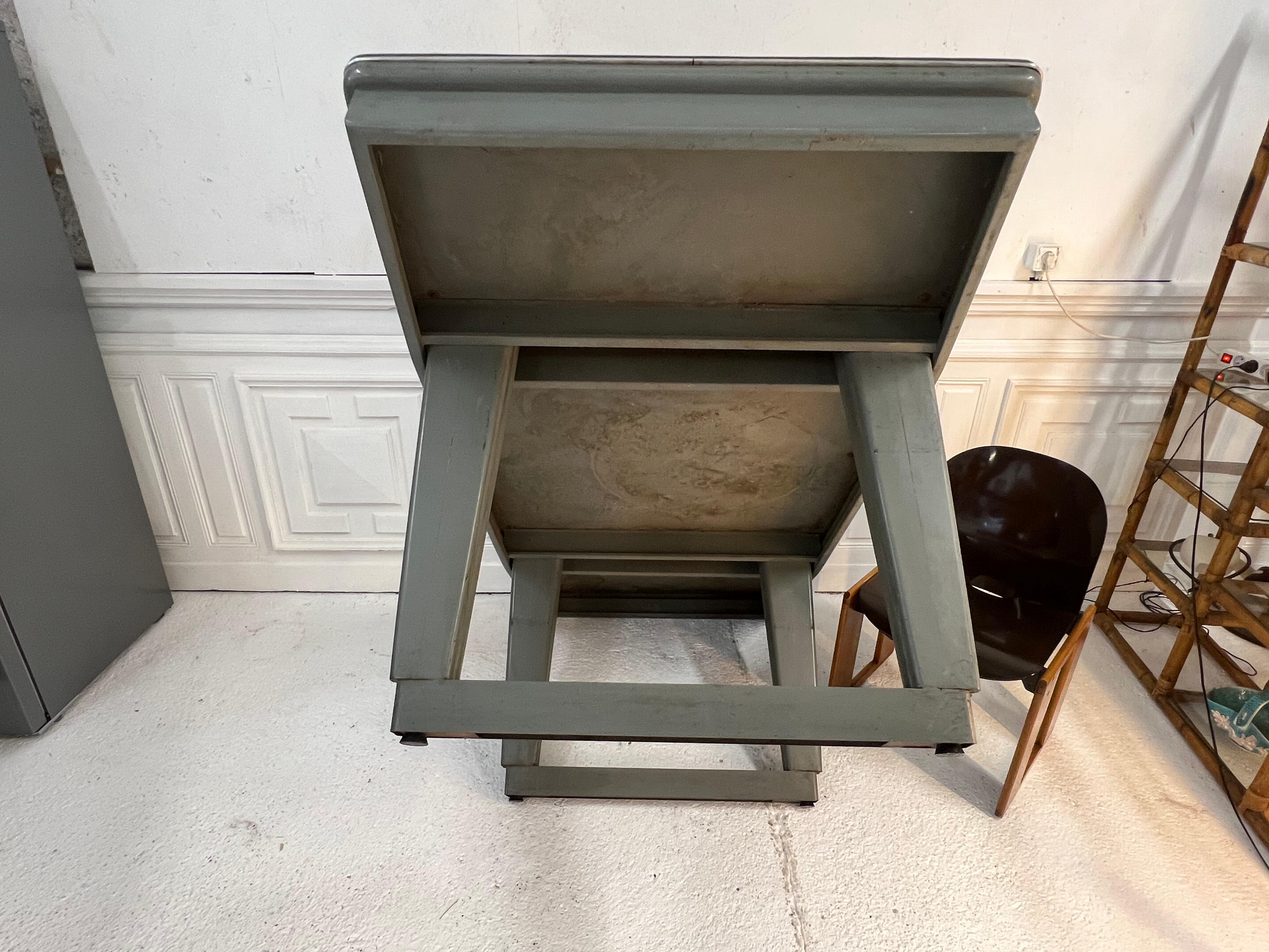Industrial Work Table, 1950s For Sale 1