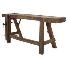 Used Industrial workbench Ca.1900