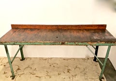 Industrial Workbench or Console, circa 1900-1920