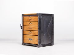 Industrial Workbench Worktable Table Sideboard from the 1940s