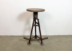 Industrieller Werkstatt-Hocker, 1960er Jahre