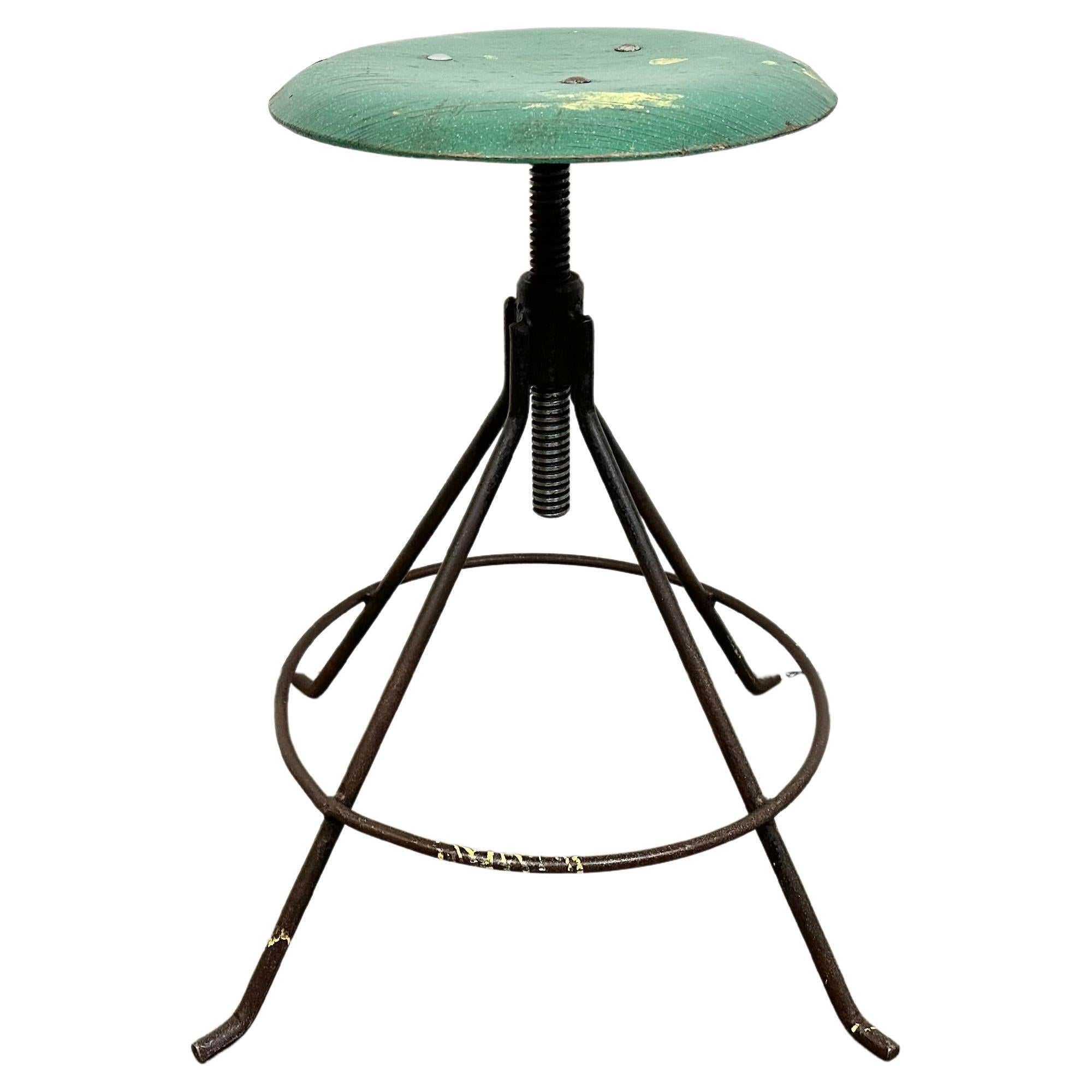 Industrial Workshop Swivel Stool, 1960s