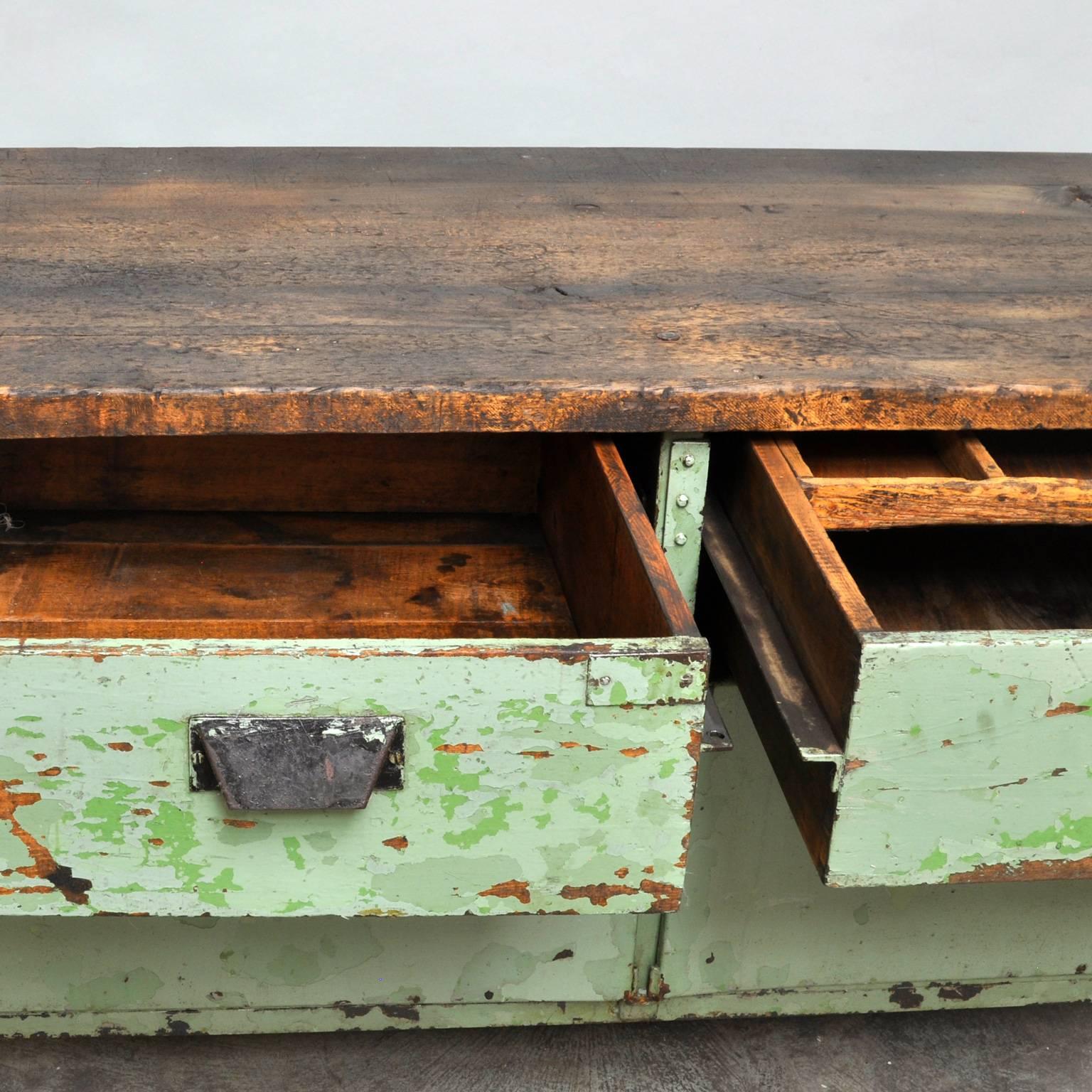 Industrial Worktable, 1950s 5