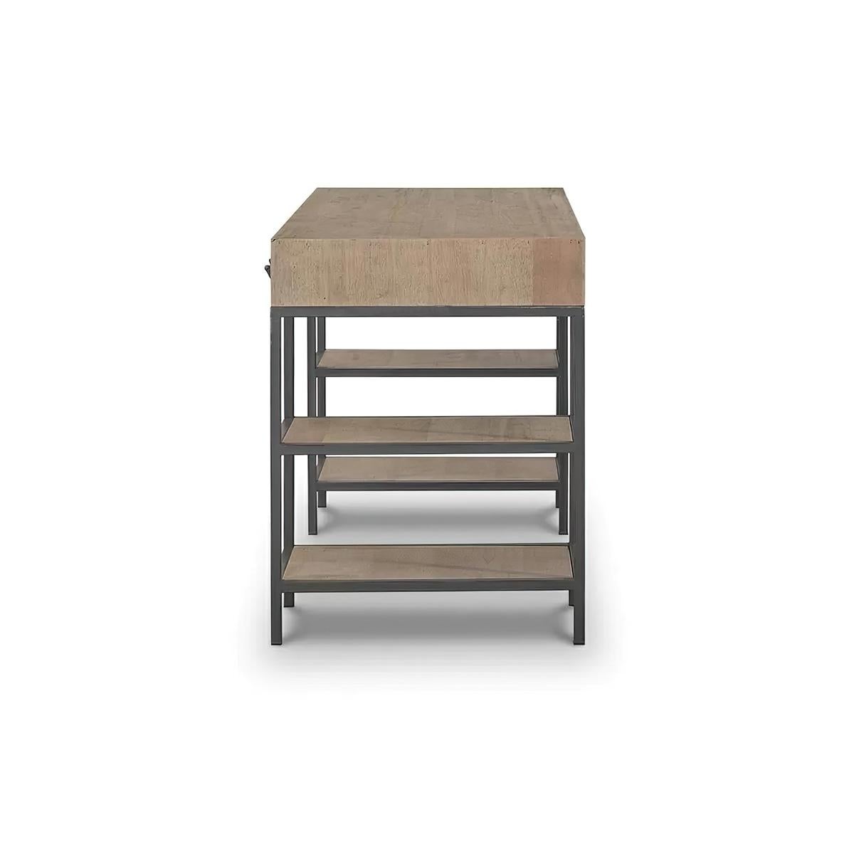 Contemporary Industrial Writing Desk