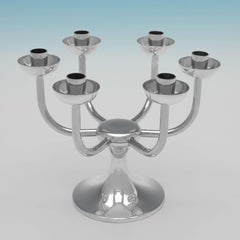 Kandelaber oder Tafelaufsatz im industriellen Design von Robert Welch, London 1973