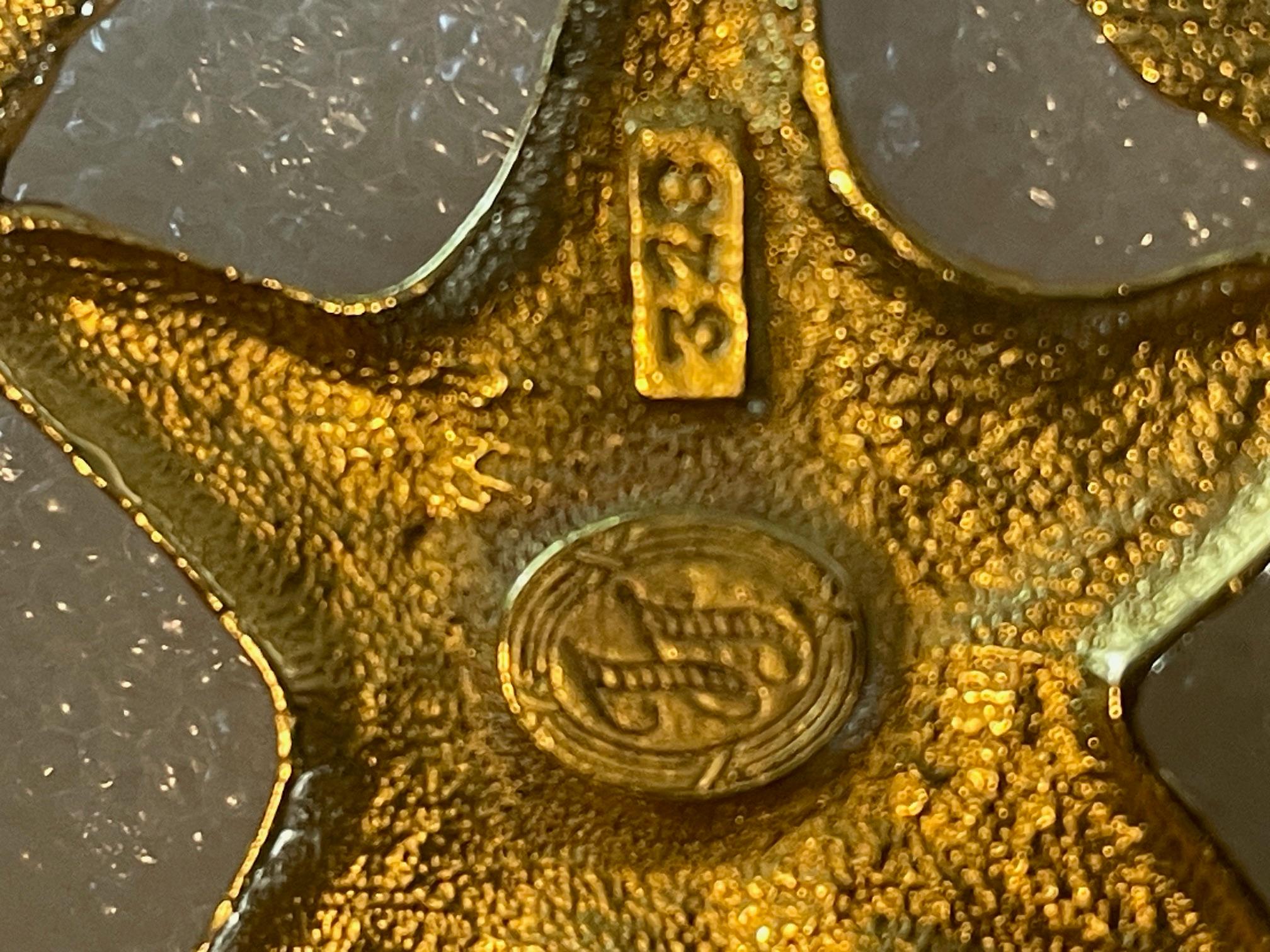 Collier Ines de la Fressange en métal doré Bon état - En vente à Nivelles, BE