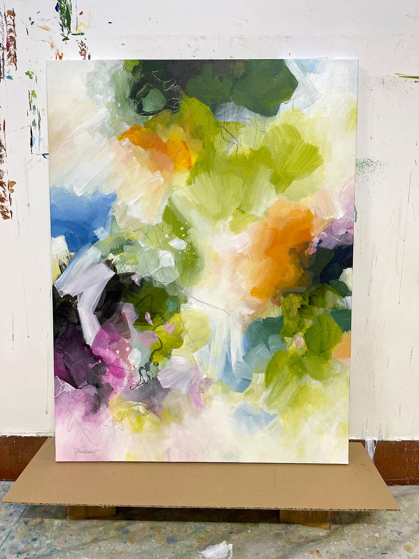 Französische zeitgenössische Kunst von Ines Khadraoui - Ein Sommer in Paris im Angebot 11