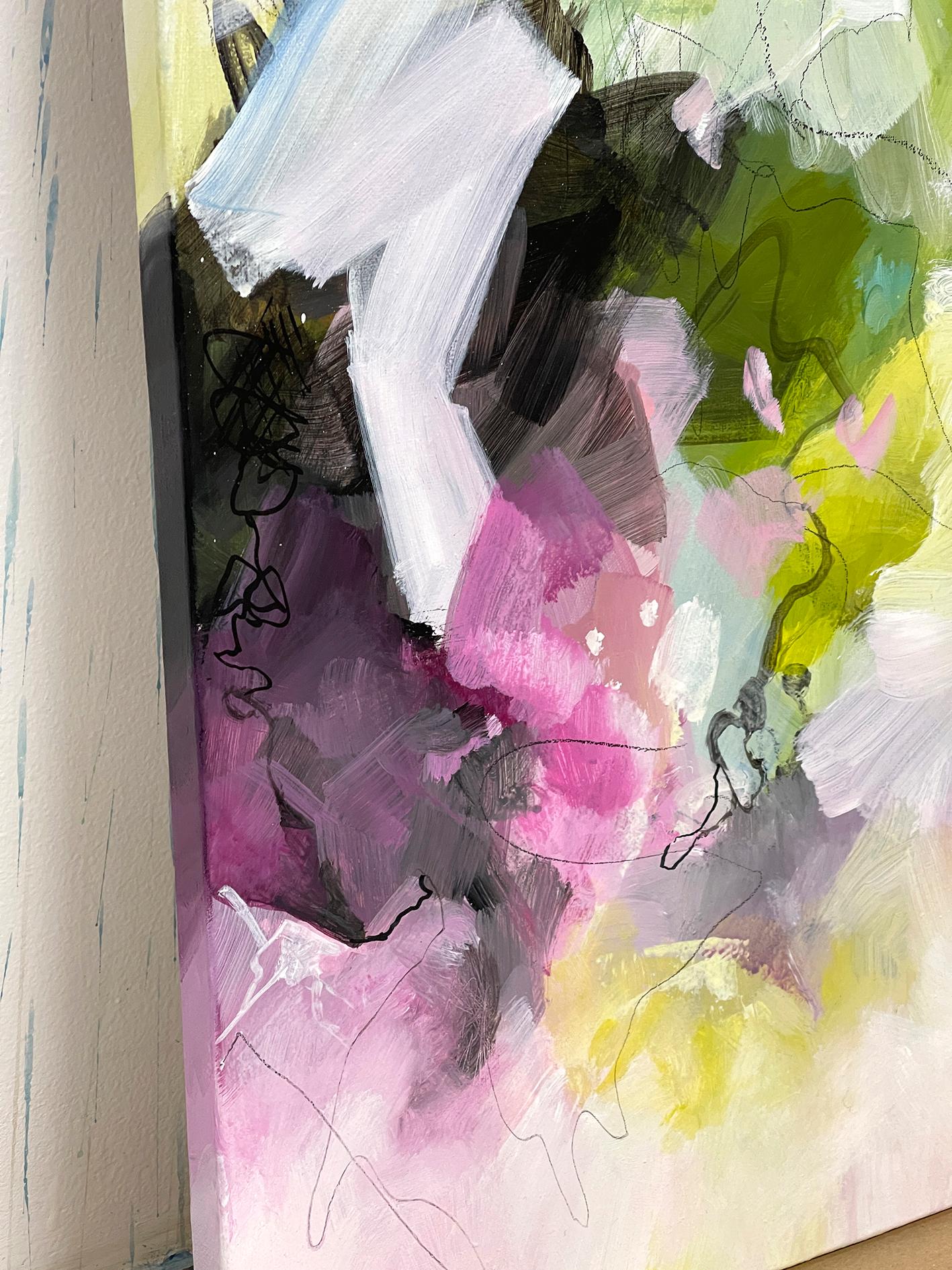 Französische zeitgenössische Kunst von Ines Khadraoui - Ein Sommer in Paris im Angebot 12