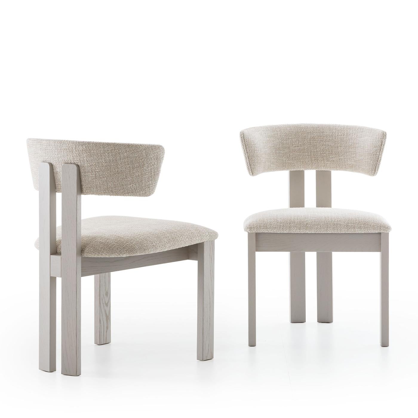 Ines Pearl Ash Chair For Sale 2