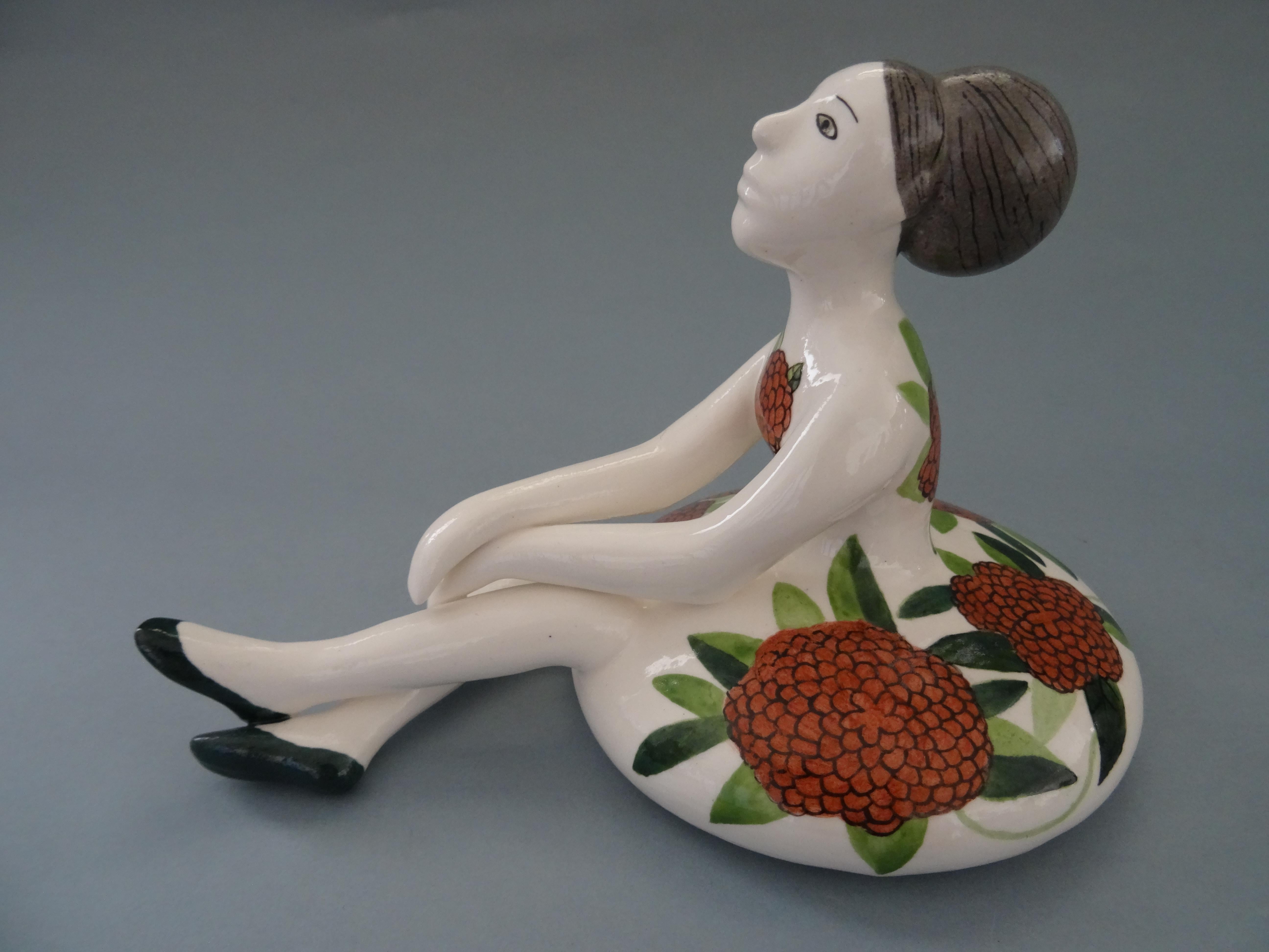 Ballerina  2015. Porcelain, 12x19 cm For Sale 1
