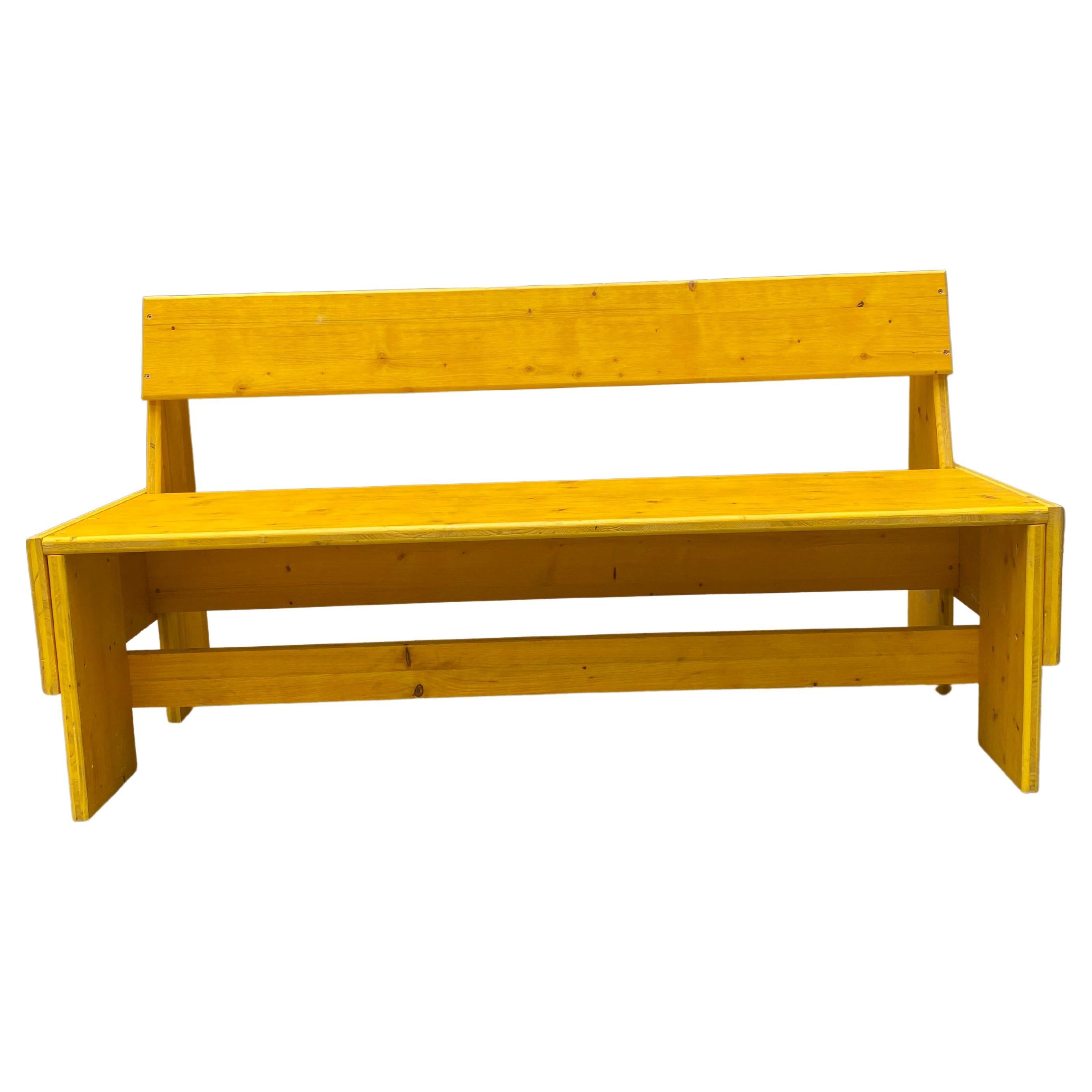 Inessa Hansch Low Backrest Bench, circa 2010, from the Seguin Collection For Sale