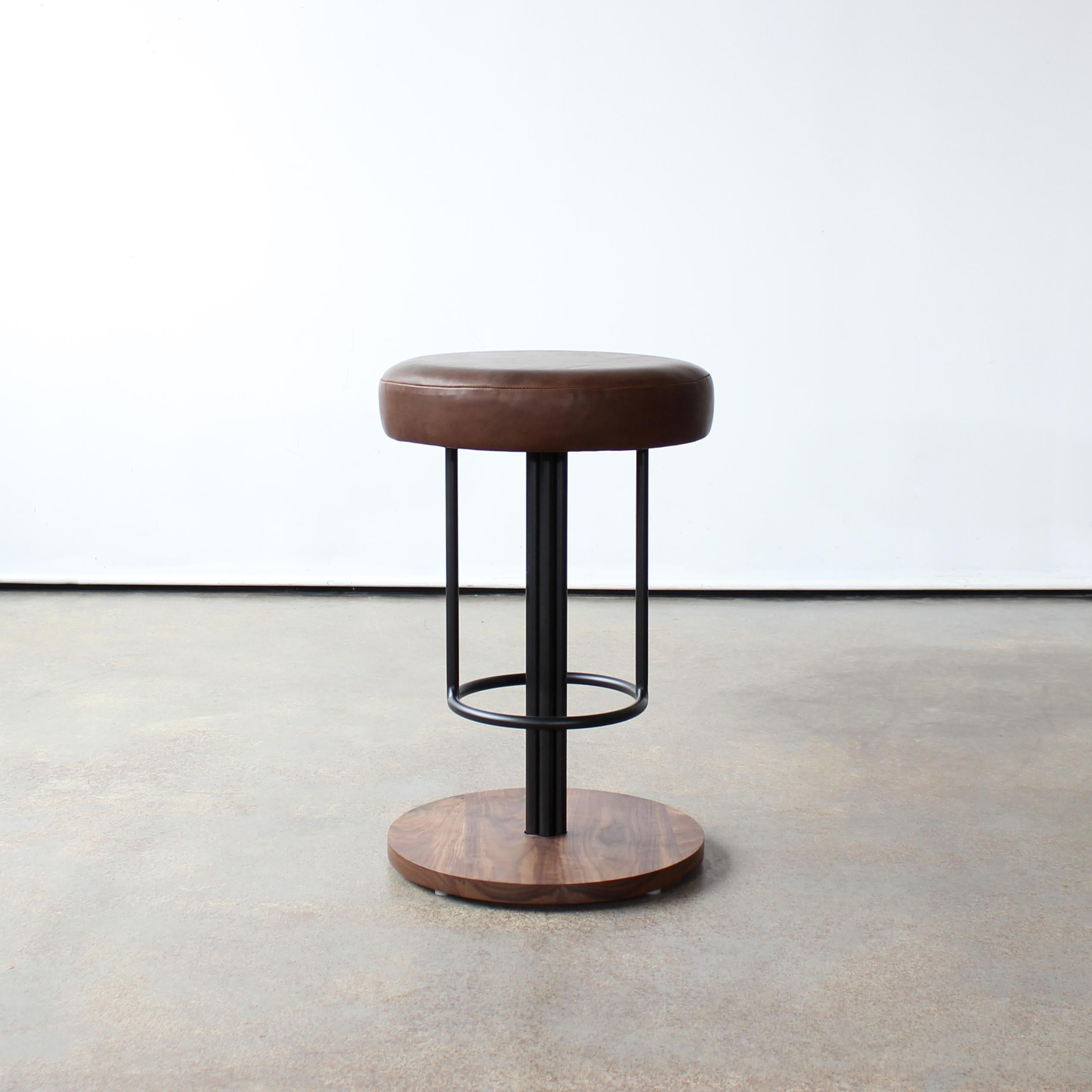 Modern Inez Counter and Barstool by Crump and Kwash For Sale