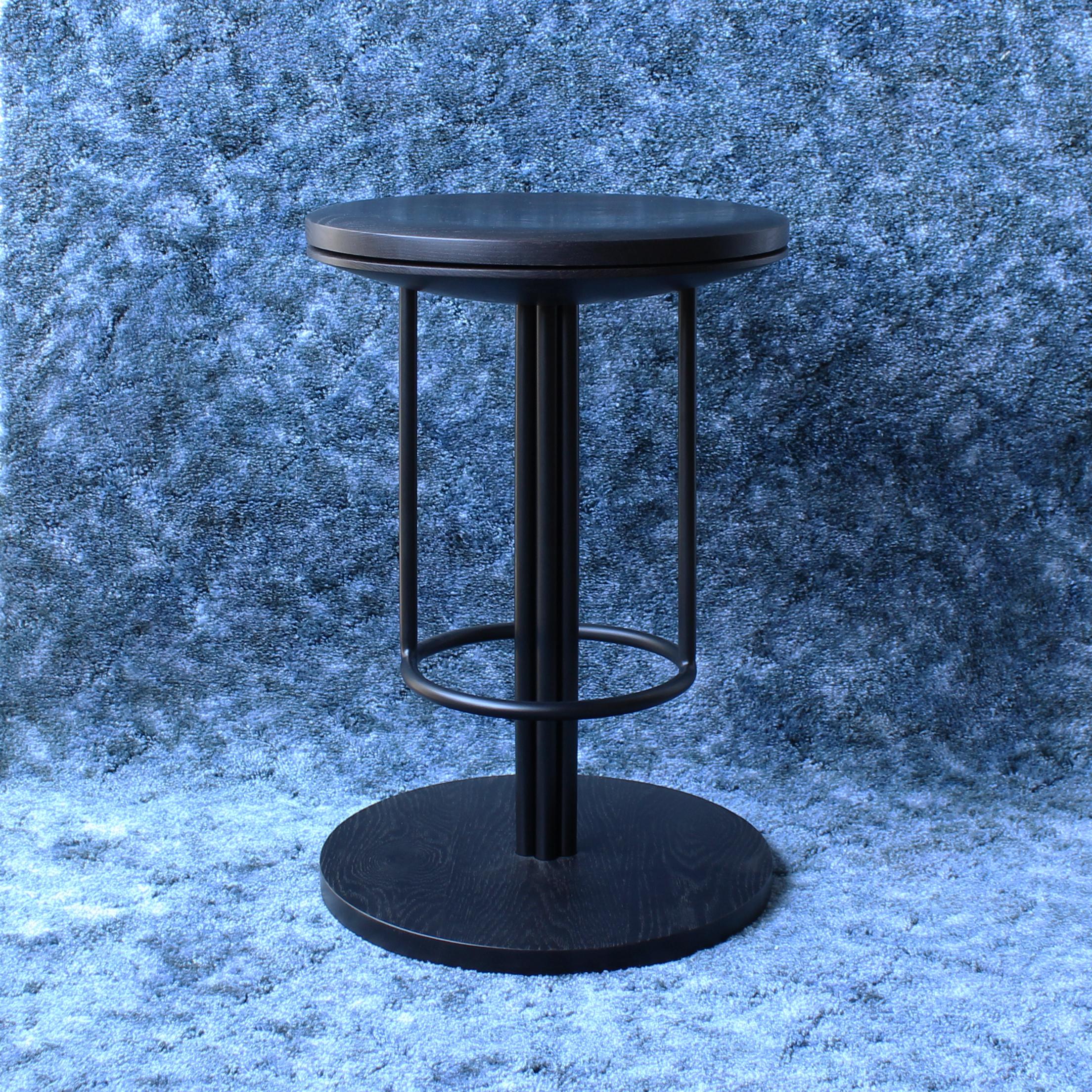 Moderne Tabouret de bar ou tabouret de comptoir pivotant moderne Inez  en vente