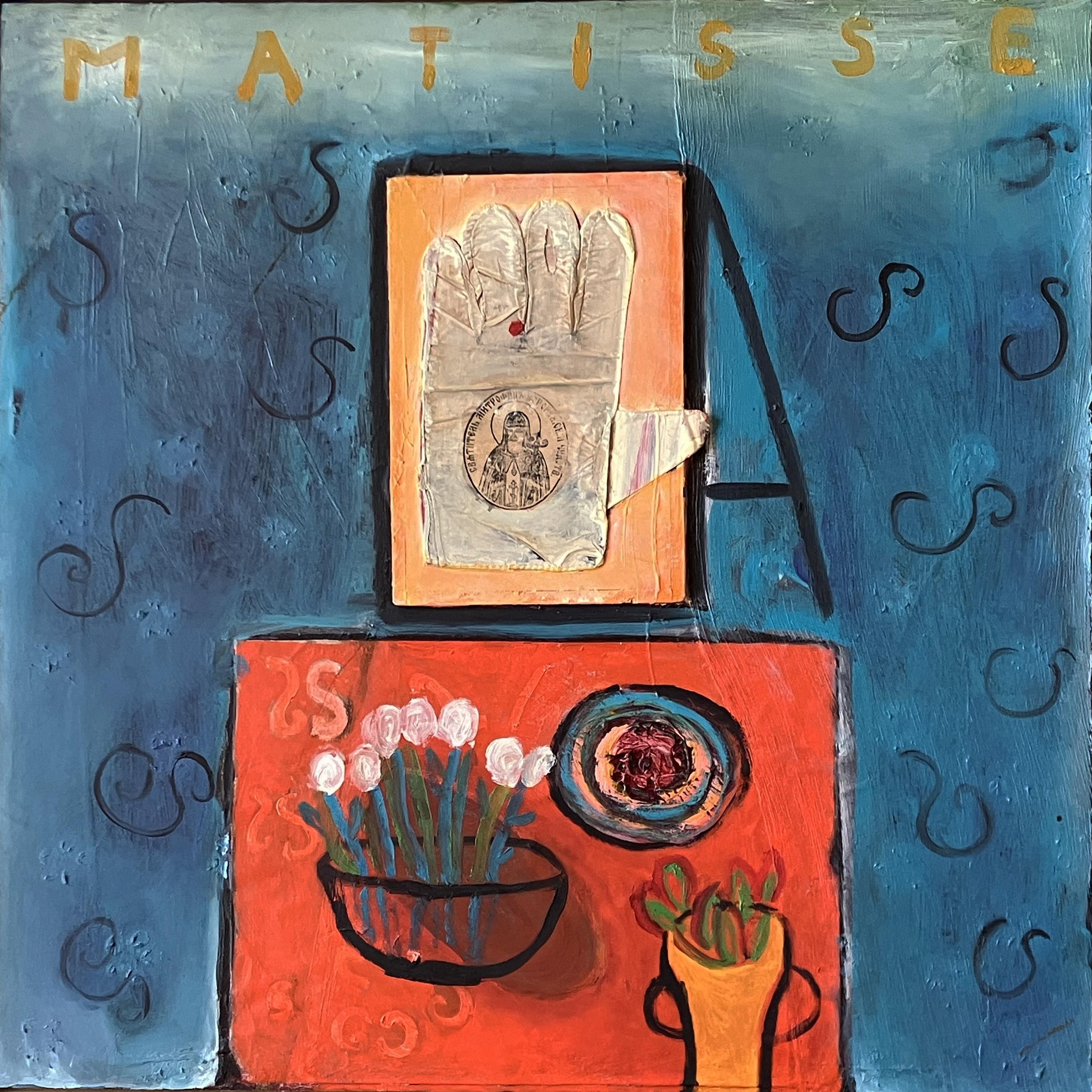 Homage to Matisse - Other Art Style Mixed Media Art by Inez Storer
