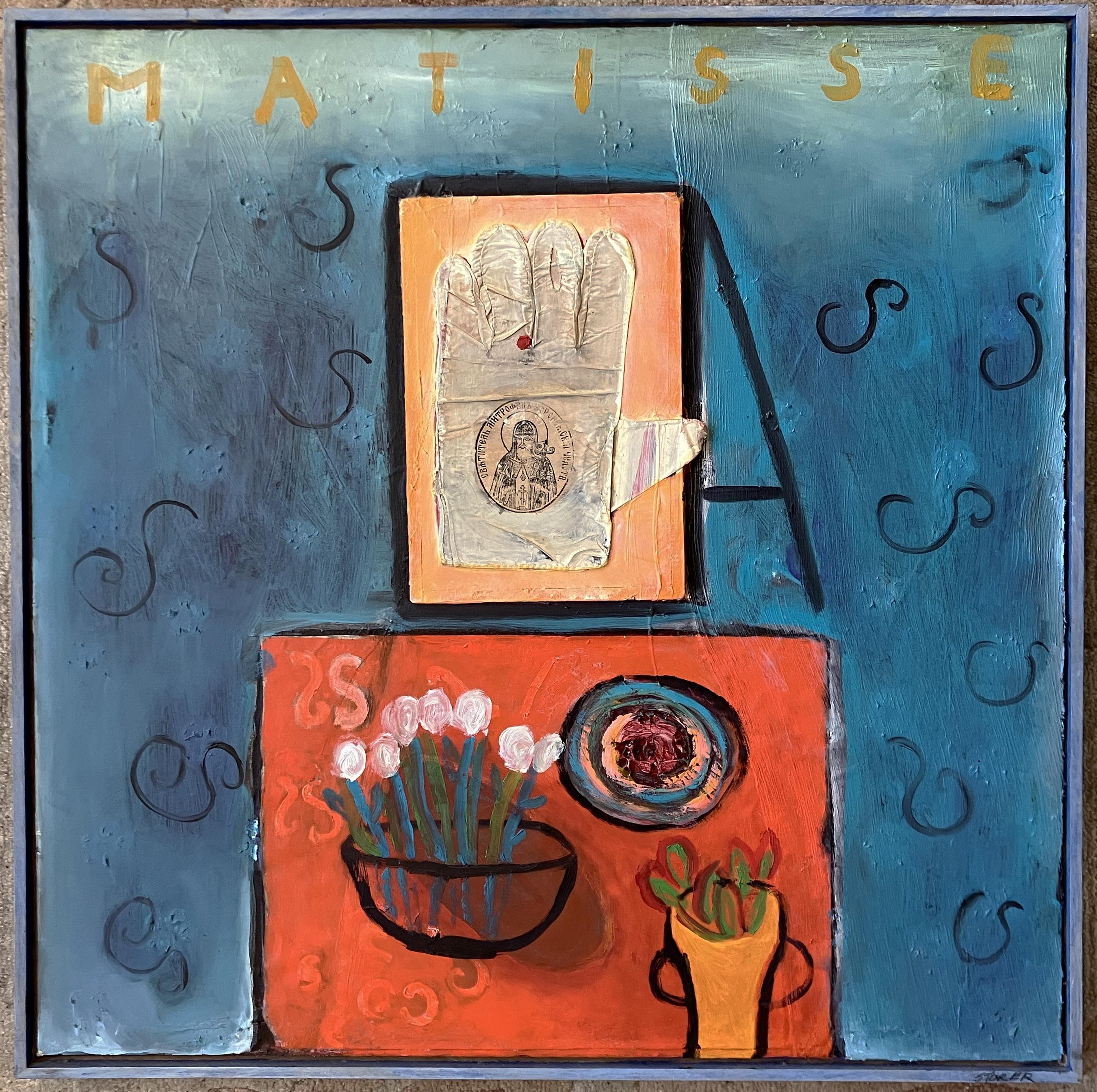 Homage to Matisse - Mixed Media Art by Inez Storer