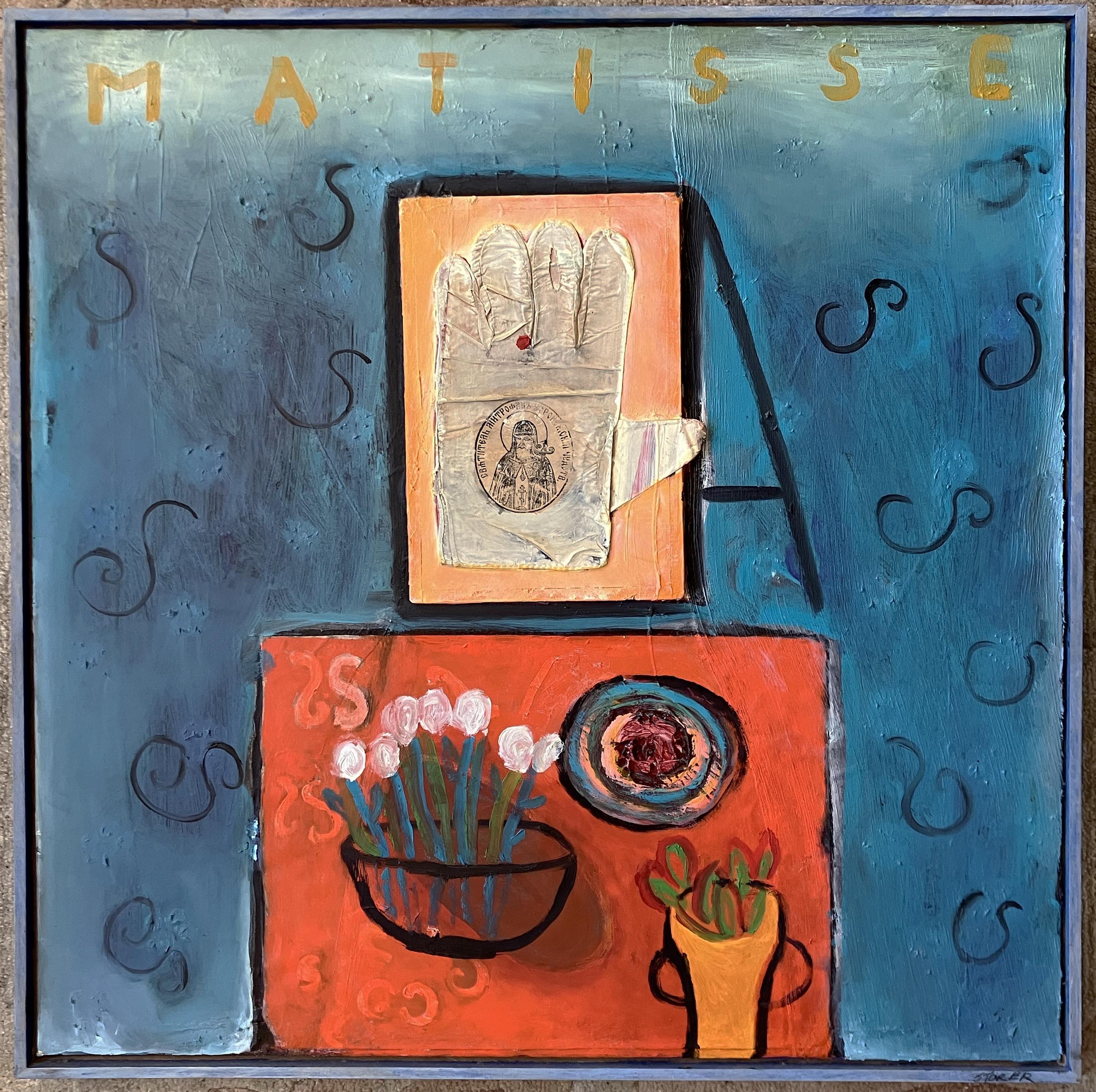 Hommage à Matisse - Mixed Media Art de Inez Storer