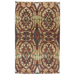 Infamous Turkish Deco Zeki Muren Rug