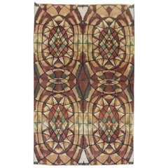 Infamous Turkish Deco Zeki Muren Rug