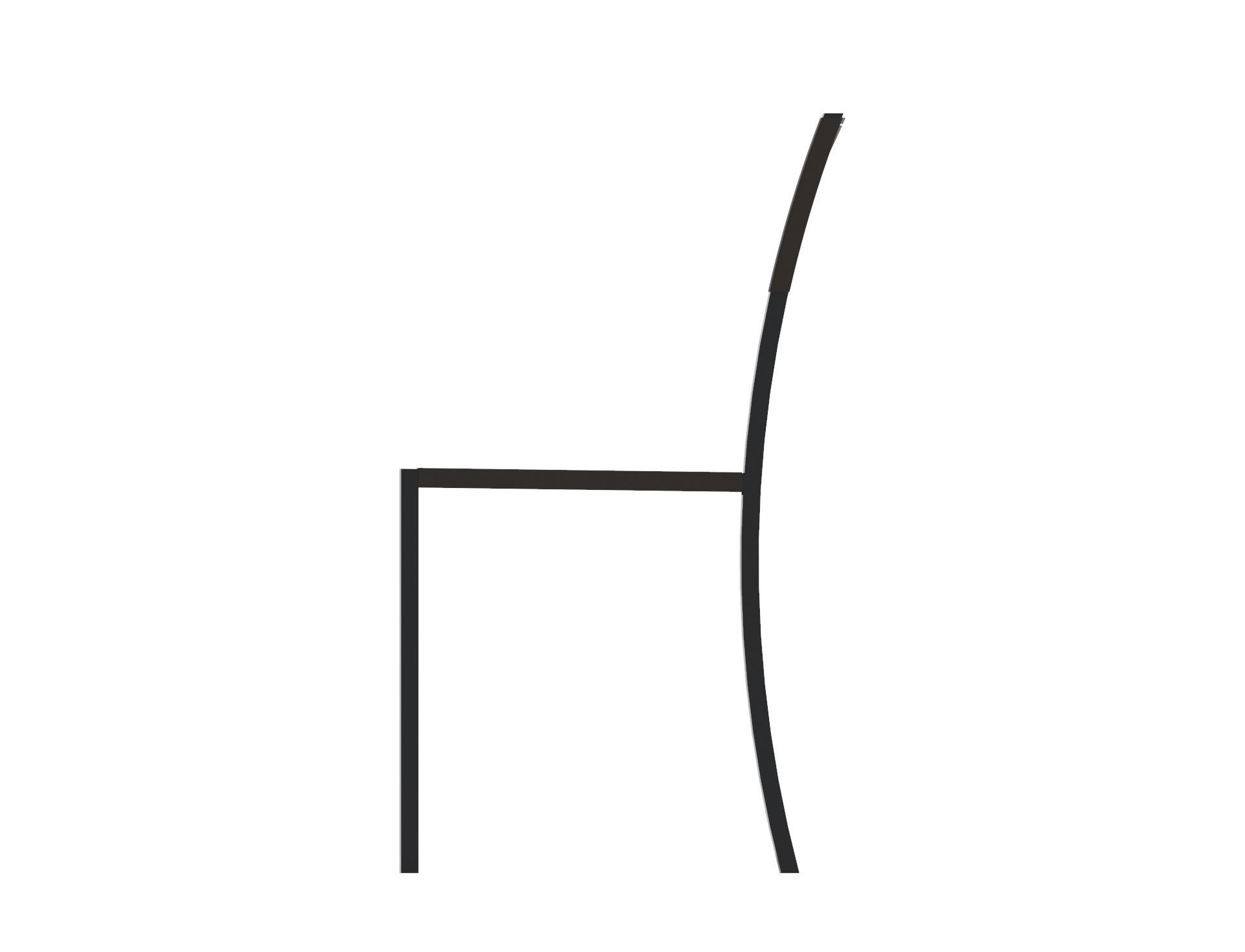 Modern 'Infantes Chair', black, La Caja For Sale
