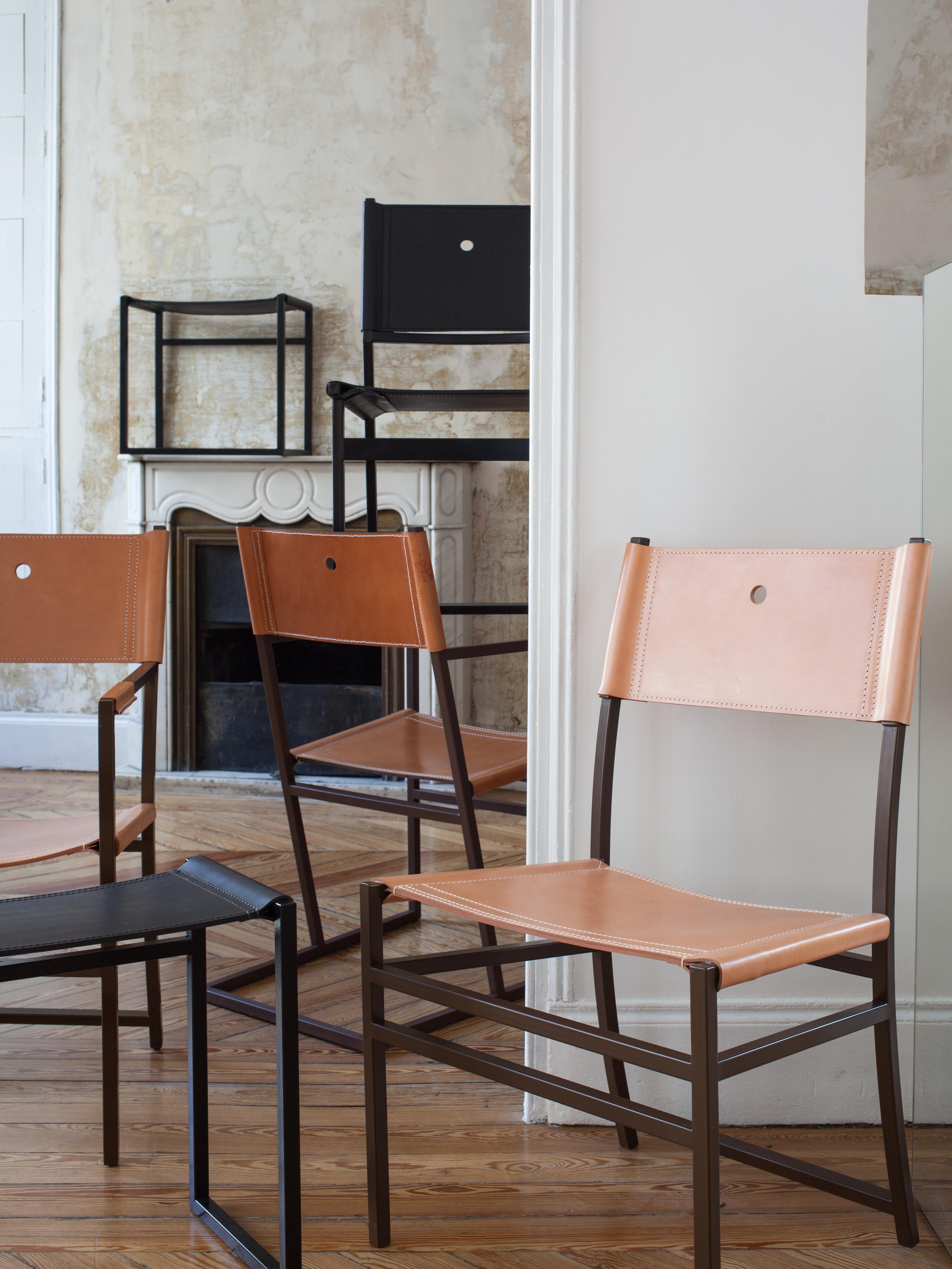 'Infantes Chair', black, La Caja For Sale 1
