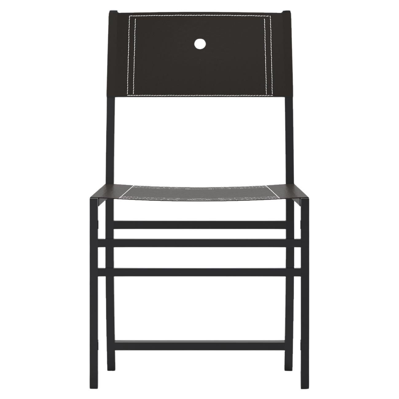 'Infantes Chair', black, La Caja For Sale