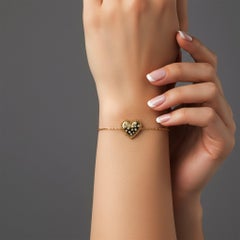 Infinite Dawn 14K (or 18k upon request) Yellow Gold Bangle Charm Bracelet