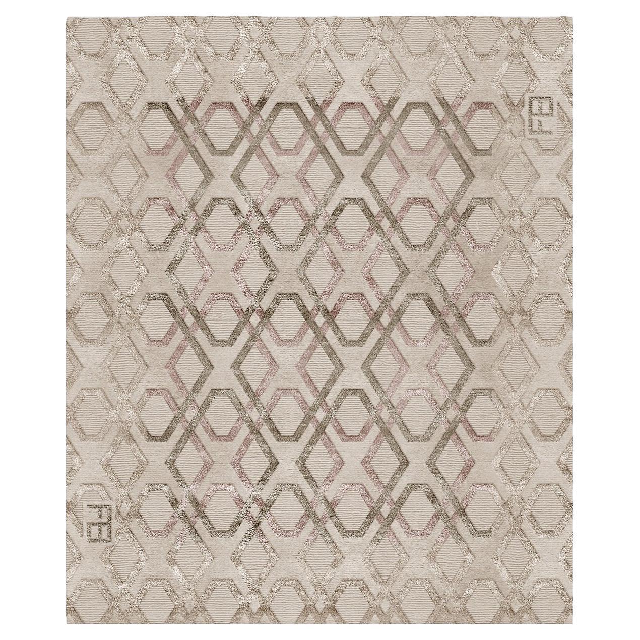 Infinite Grace Wool and Art Silk Rug FB Collection