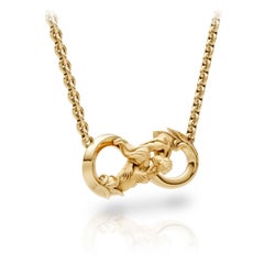 INFINITO 18K Yellow Gold Pendant Necklace