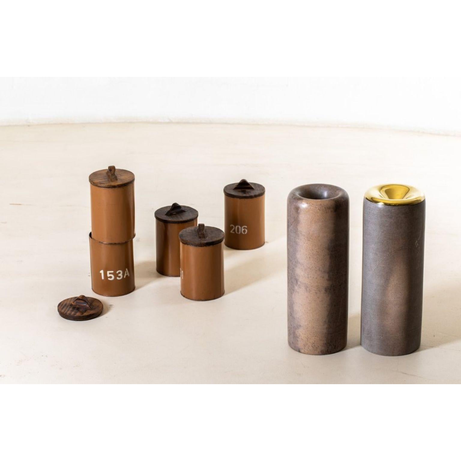 Altro Scultura Infinito in pietra ollare e ottone di Alva Design in vendita