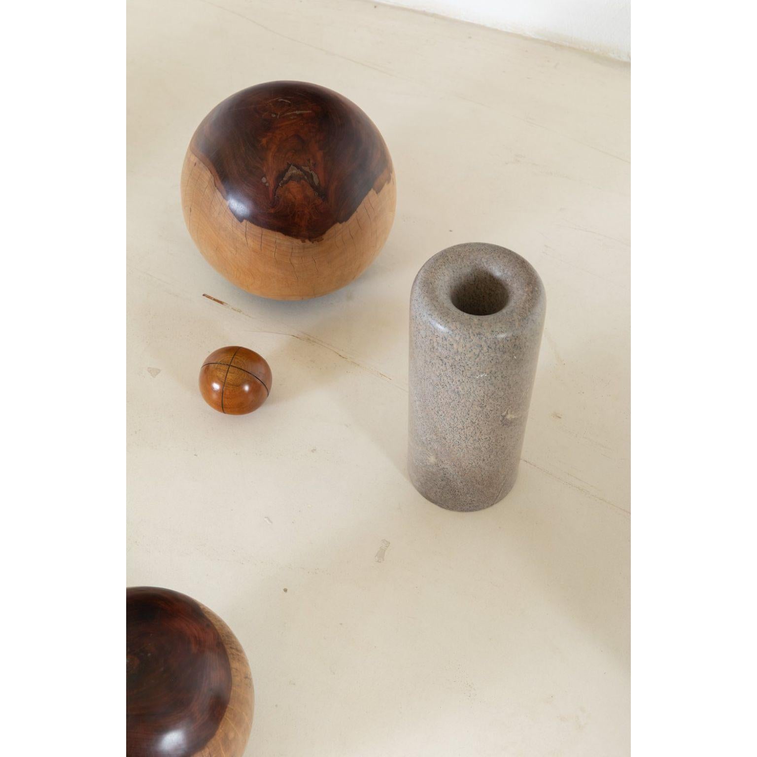 Infinito Skulptur aus Speckstein und Nickel von Alva Design (21. Jahrhundert und zeitgenössisch) im Angebot