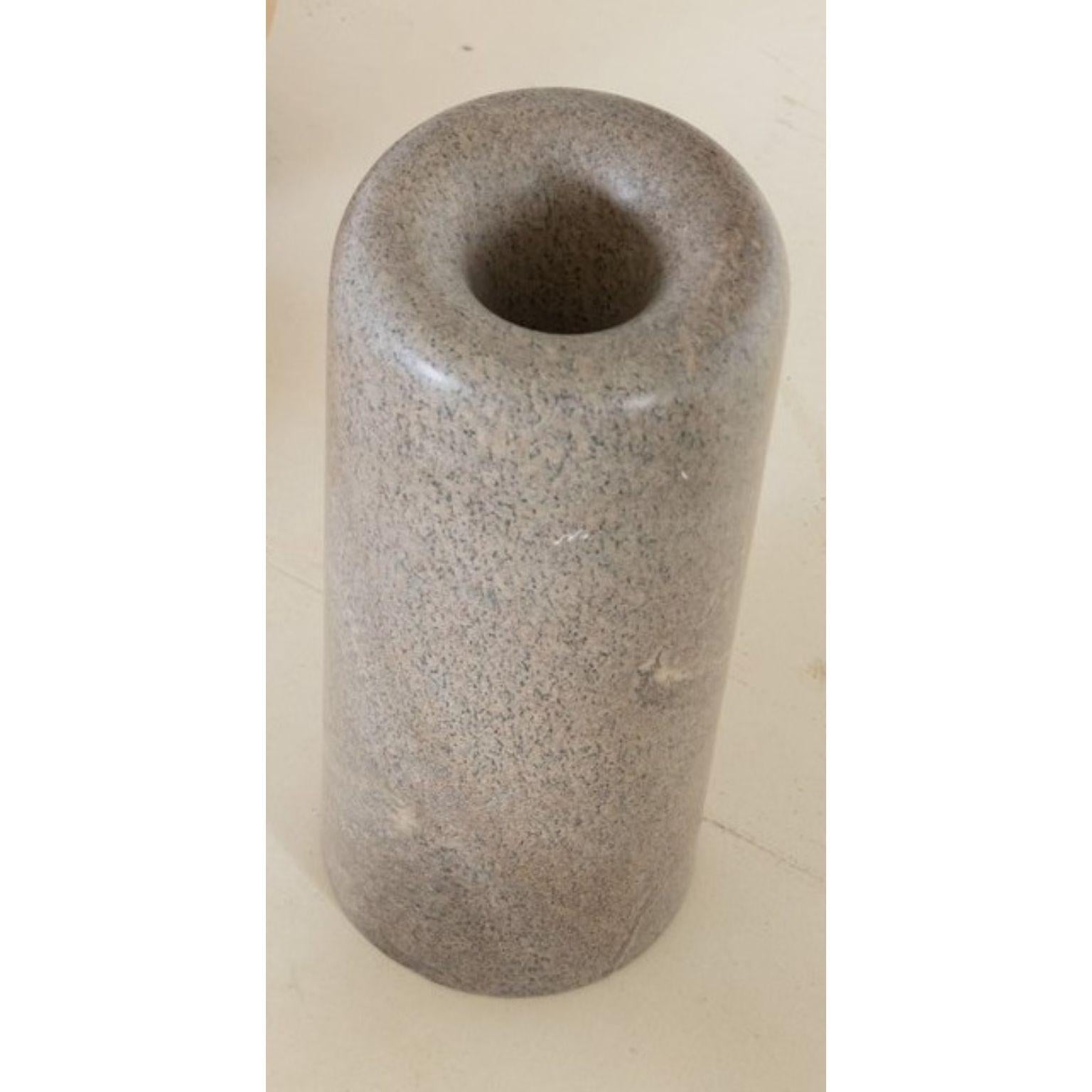 Infinito Skulptur aus Speckstein und Nickel von Alva Design im Angebot 1