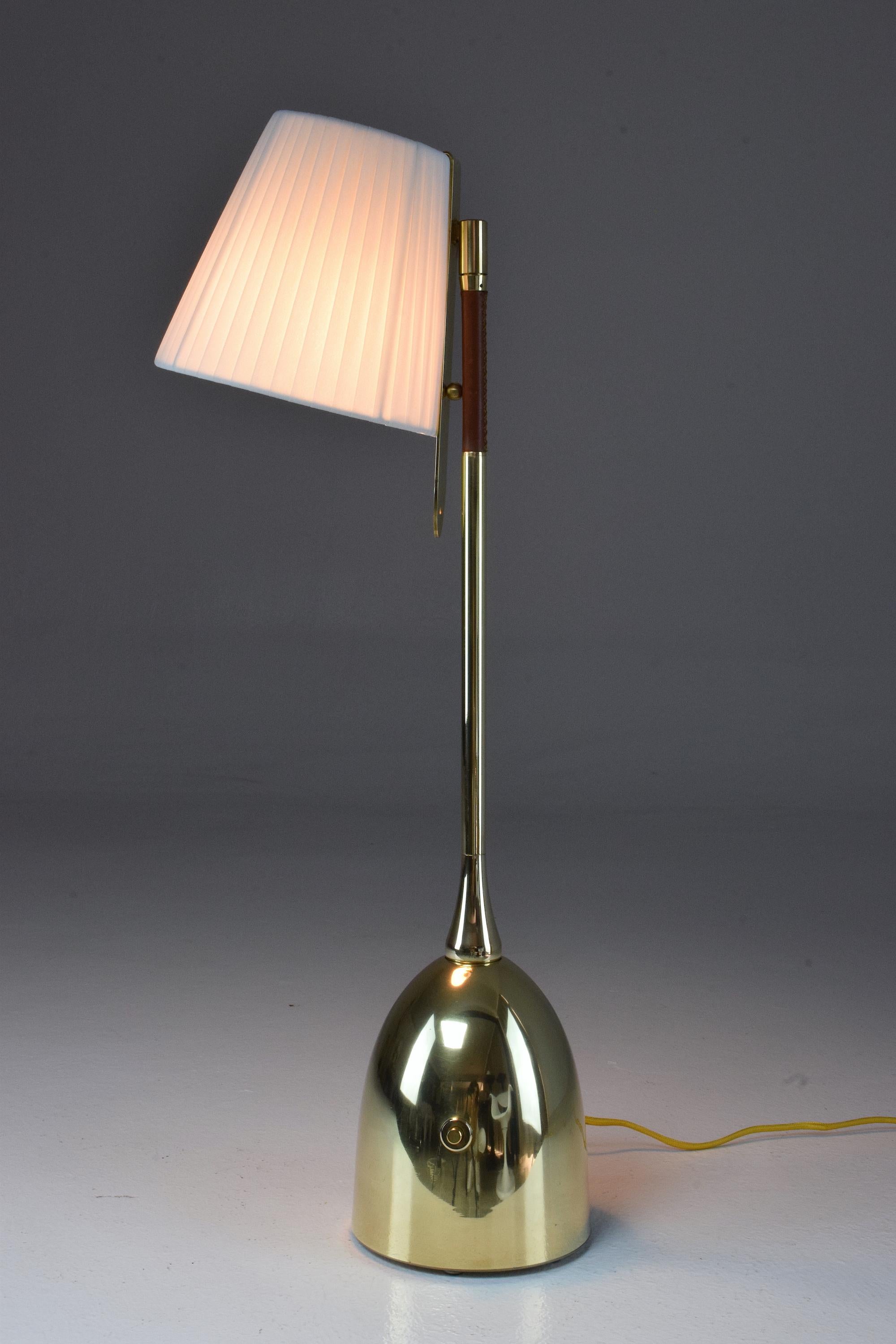 Modern Infinitus-IV Tall Contemporary Handcrafted Articulating Lamp, Flow Collection