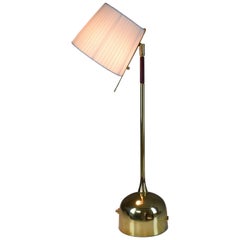 Infinitus-V Contemporary Brass Articulating Table Lamp, Flow Collection