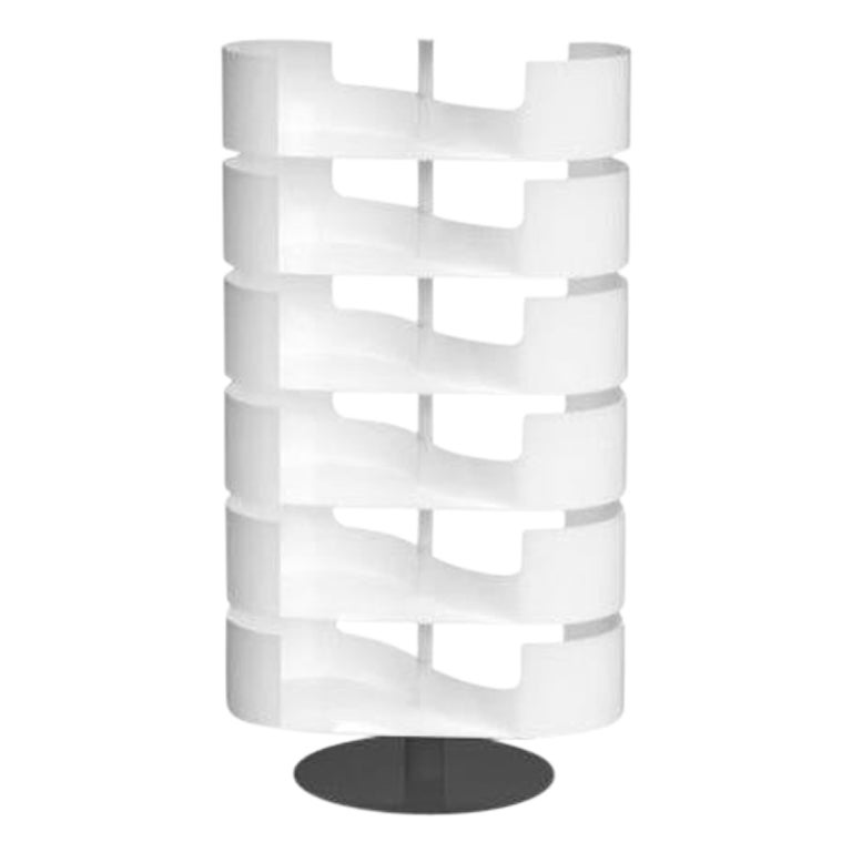 Infinity White - Designer Shoe Rack - 6 Shelves